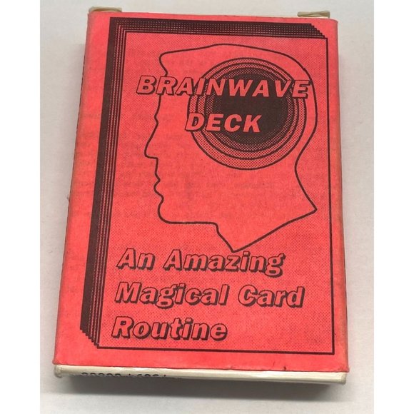 Brainwave Deck Magic Card Trick Bicycle Playing Cards USA Brain Wave - Picture 2 of 4